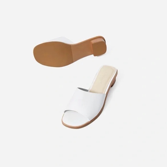 EVERLANE HEELED SANDAL SLIDES 9.5 - Picture 3 of 14